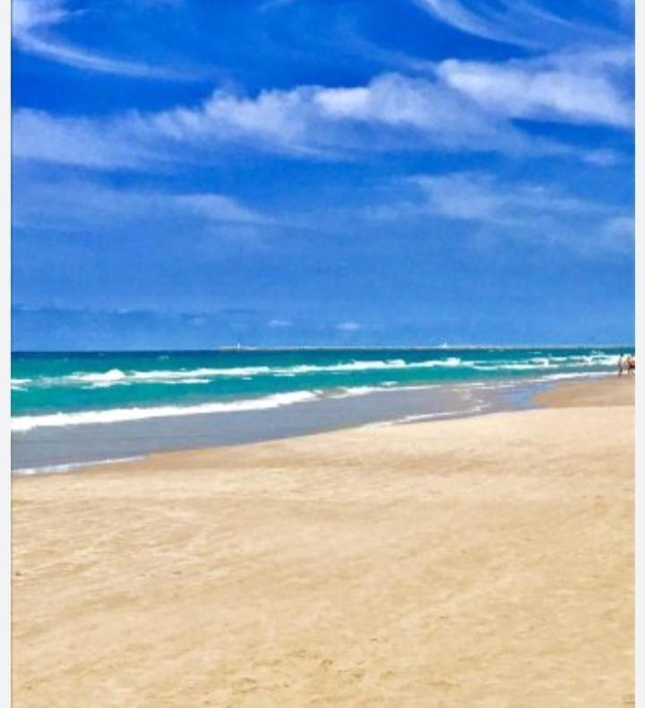 Apartamento Vistas Al Mar, 11 Planta, 50M Playa!! Miramar Exterior foto